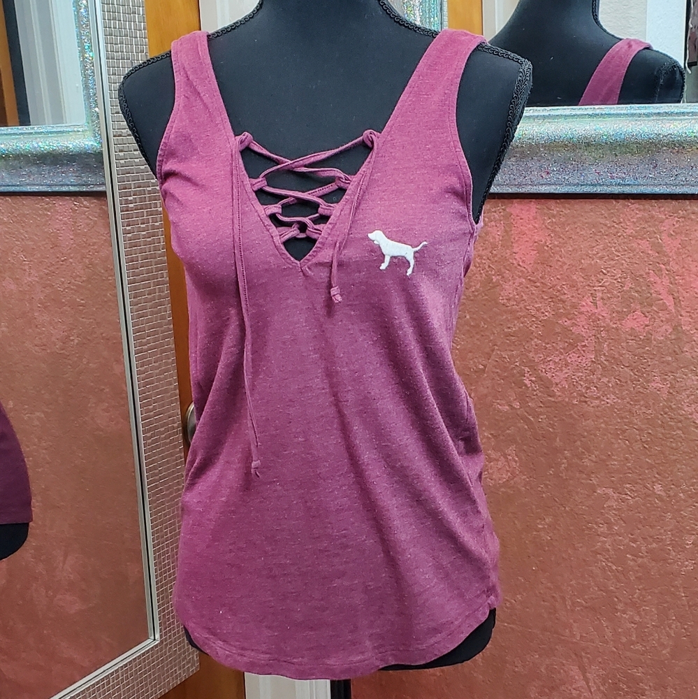 Pink Victoria Secret Tank